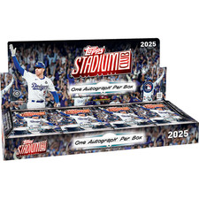 2025 Topps Stadium Club Hobby Box (BRAND NEW + FACTORY SEALED)