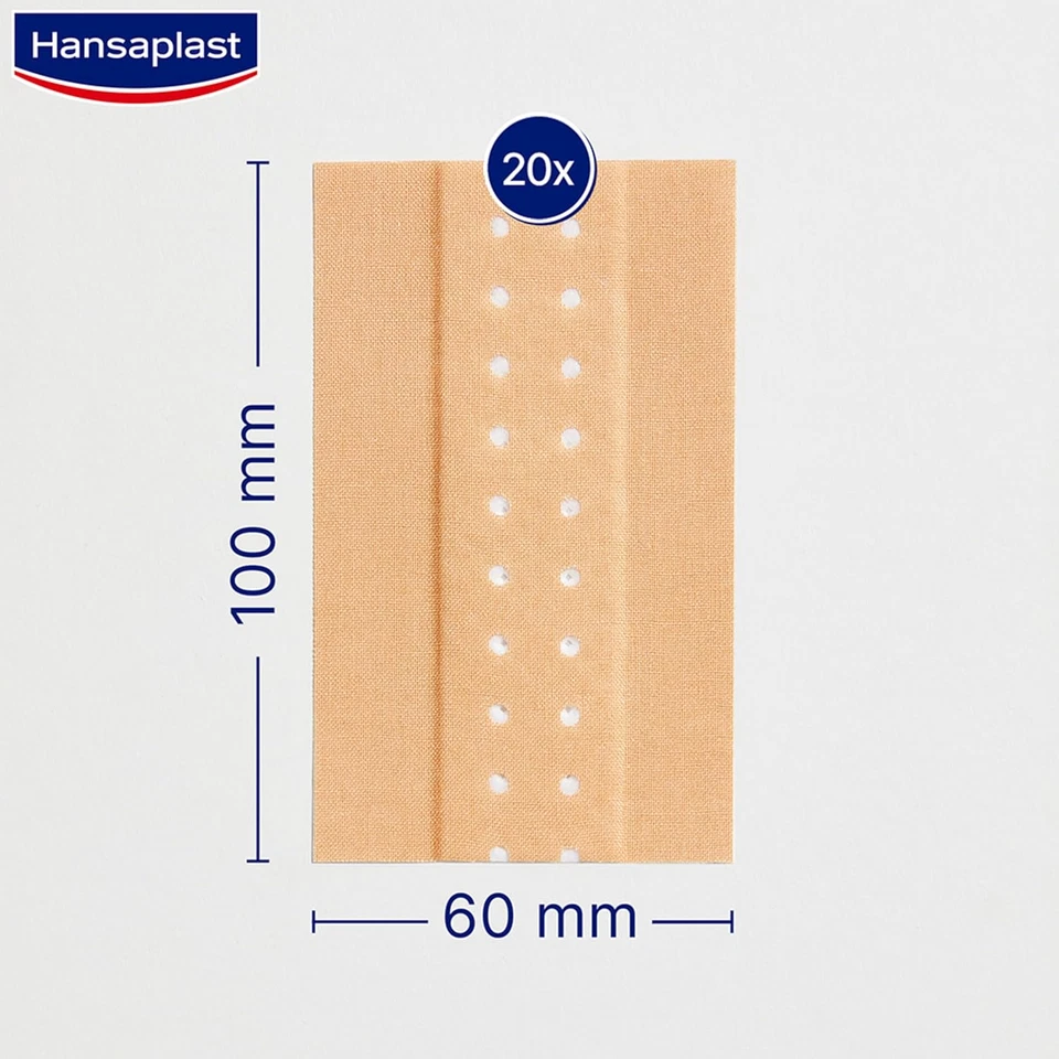 Hansaplast Classic Pflaster (2 M X 6 Cm), Zuschneidbare Wundpflaster Mit Extra S - Bild 3 von 4