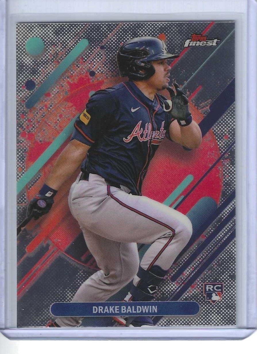 2025 TOPPS FINEST #287 DRAKE BALDWIN RC SSP RARE ATLANTA BRAVES