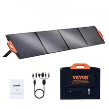 VEVOR 200W Monocrystalline Solar Panel Foldab...