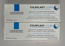 2X La Roche-Posay Cicaplast Lips Barrier Repairing Balm 7,5ml soothing Panthenol