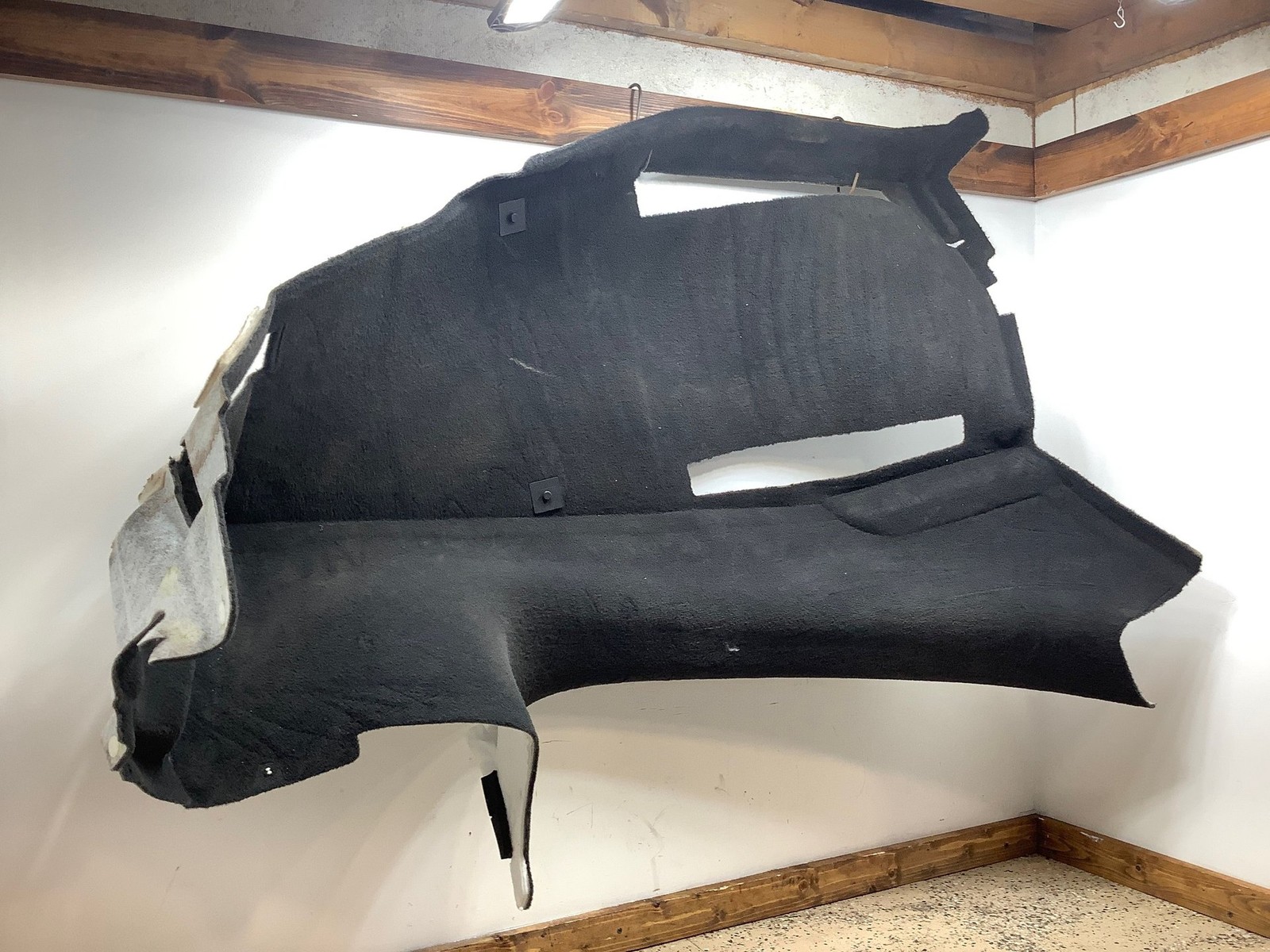 McLaren 570S Spider Left LH Driver Side Floor Carpeting (Black) OEM