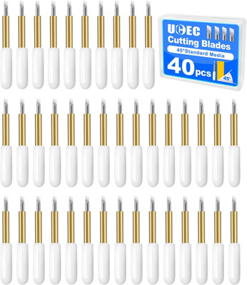 40PCS Premium Fine Point Blades Compatible with Cricut Maker & Explore | For Mak