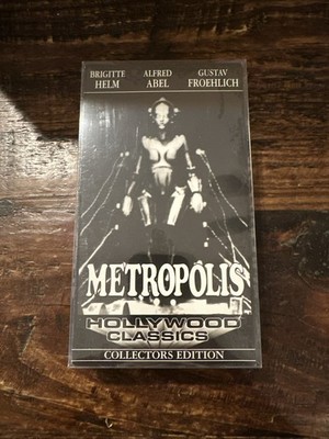 Metropolis, Classic Iconic Movie (Vhs / Ep, 1999, Collectors Edition) **NEW**
