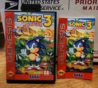 Sonic the Hedgehog 3 (Sega Genesis, 1994) Box & Manual Only