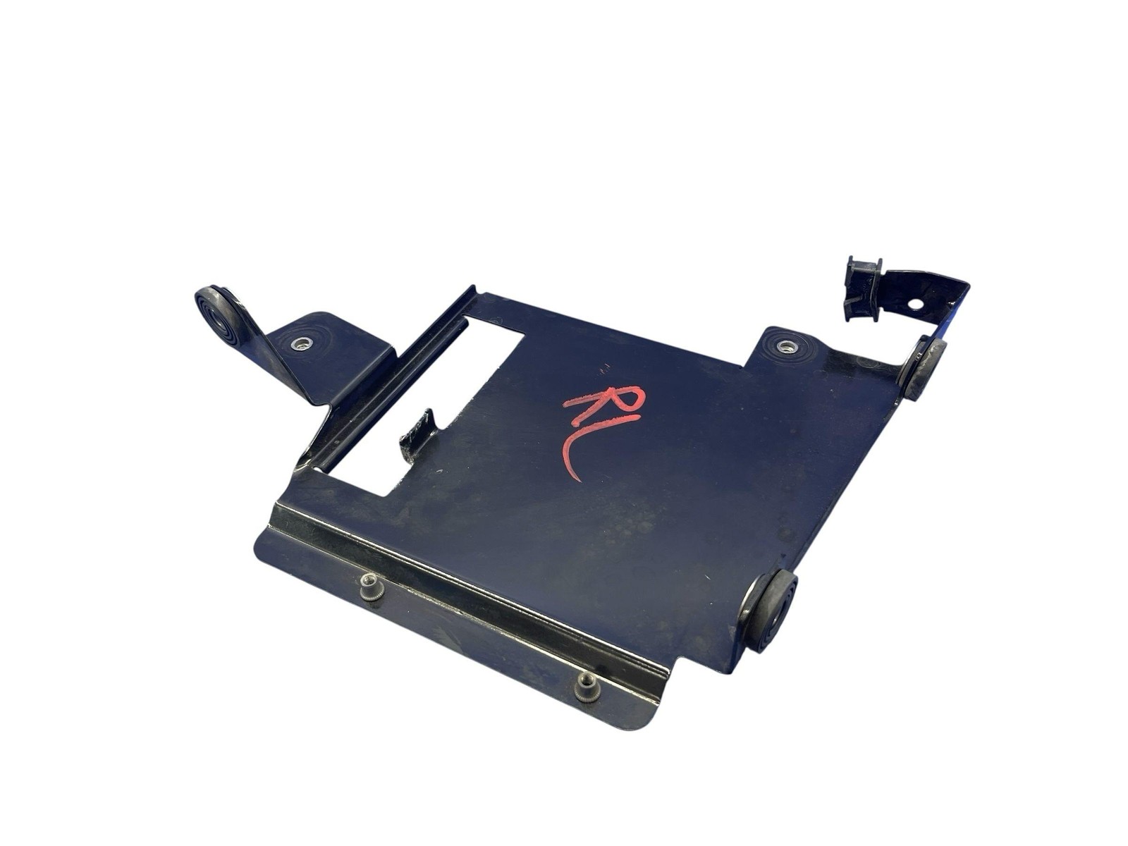 2011-2015 AUDI R8 REAR LEFT ENGINE MOTOR ECU ECM MODULE SUPPORT MOUNT BRACKET