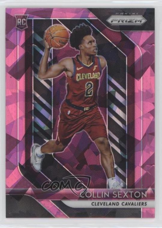 2018-19 Panini Prizm Pink Ice Prizm Collin Sexton #170 Rookie RC 05v0