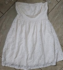 Forever 21 Strapless Lace Dress Size S