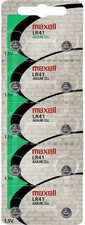 Maxell Batteries LR41 192 Comma; AG3 Alkaline Button Size Battery Comma; On...