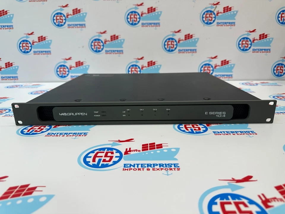 Lab Gruppen E10:4 1000W Installation Amplifier with 4 Flexible Output Channels - Image 2 of 4