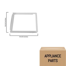 6293673-F For Frigidaire Refrigerator Top / Middle Crisper Cover NO GLASS NR1211