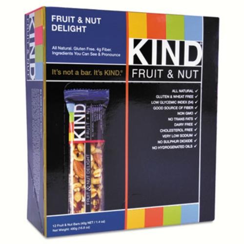 17824 Фруктово-ореховый батончик Nut Delight 14 унции 12 штук в коробке 7590₽