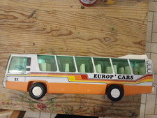 JOUSTRA BUS EUROP'CARS EN TOLE A FRICTION ANNEES 1980