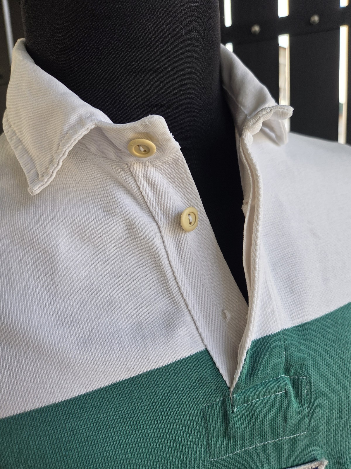 Rare! True Vintage OG 90s Polo Ralph Lauren K Swiss Shield USA Lo Life Shirt RL image 9