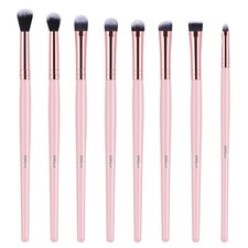 Eye Makeup Brushes 8pcs Eyeshadow Makeup Brushes Set with Soft Synthetic Hair...