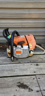 Motosierra stihl ms 460 magnum para reparación o piezas no funciona.