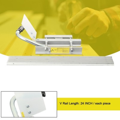 Chainsaw Portable With 6 pcs 24'' V-Rails Edging Sawmill Edging Mill Tool