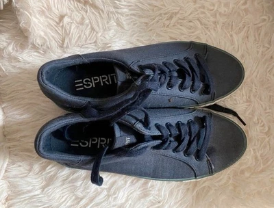 Esprit Schuhe Sneakers ungetragen Gr 37 Blau Unisex - Bild 1 von 3