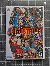 Dreamcast Street Fighter III You Choose Custom Case Color-NO Game or Manual