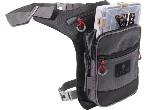 Westin W4 Leg Bag 1 Box Medium Titanium Black - Picture 2 of 2