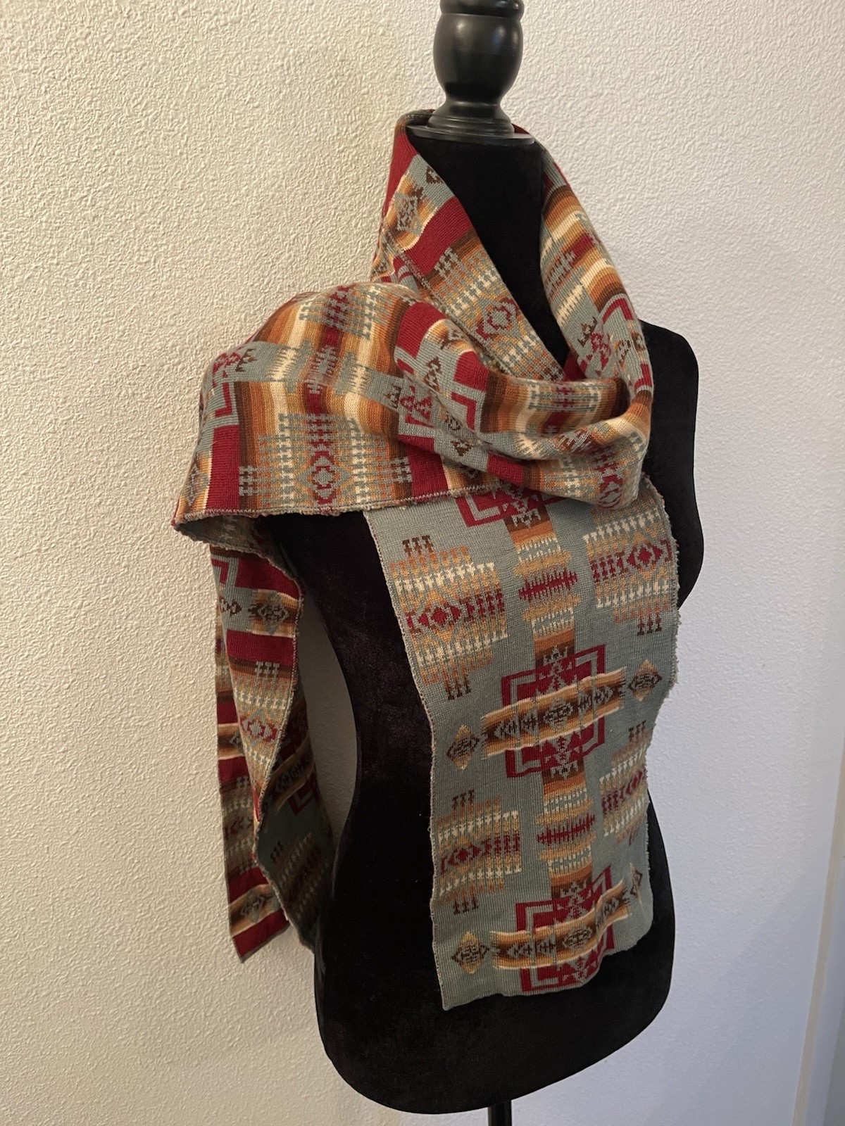Pendleton Chief Joseph Patterned Scarf - image 4