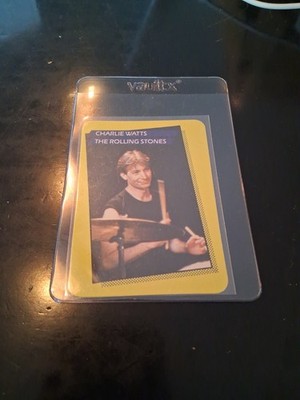 Charlie Watts - 1985 Agi Rock Star Concert Cards #96