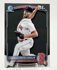 2025 Bowman Chrome David Sandlin 1st Base Red Sox BCP-195