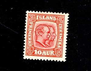 ICELAND--Individual  Stamp Scott #76