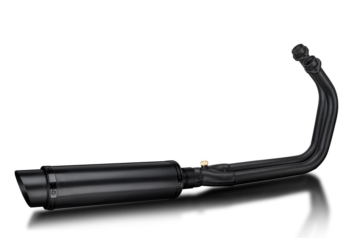 DELKEVIC EXHAUST CERAMIC COATED BLACK W/ SL10 MUFFLER FOR