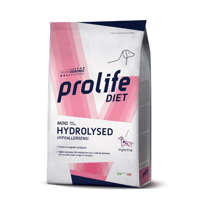 Prolife diet hydrolysed hypoallergenic mini dog 500gr