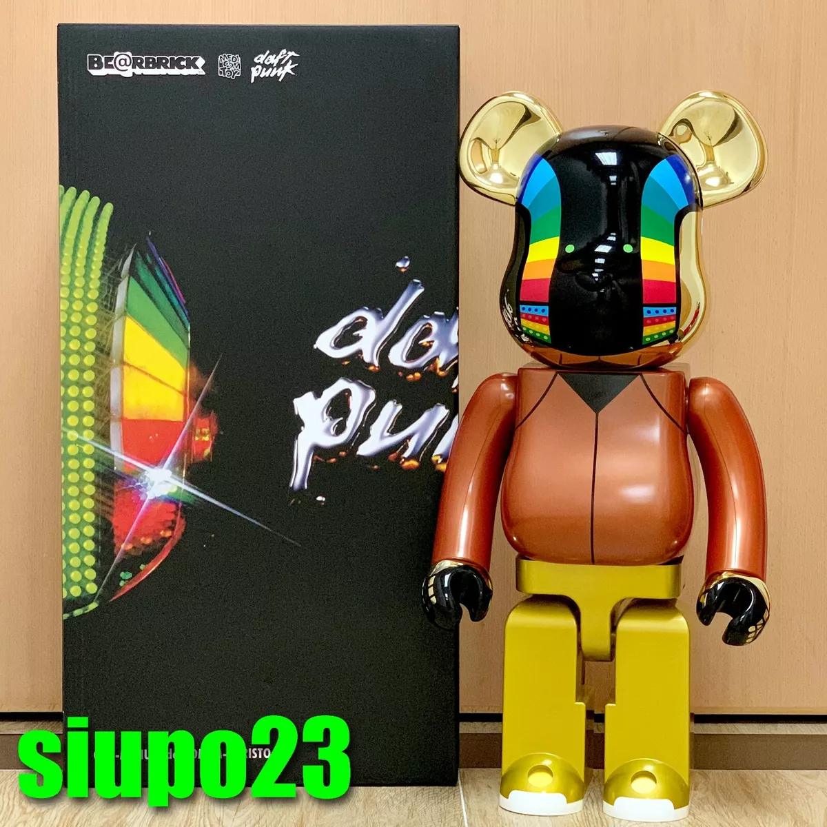 Daft Punk 1000% Bearbrick 400% 100% Be@rbrick Supreme lv kaws