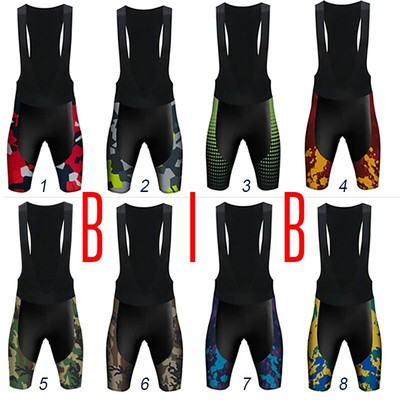 Cycling Bib Short Gel Pad Pant Bottom Bike Bicycle Trousers Ride Cushion Clothes
