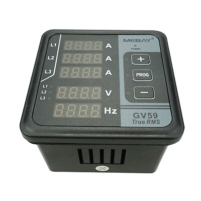 Voltmeter, Ammeter Electric Parameter Meter Multi-Function Digital Display Gv59