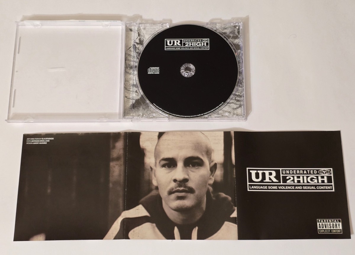 2 HIGH UNDERRATED CD RAP HIGH CALIBUR RECORDS 2006 CHICANO LATIN G