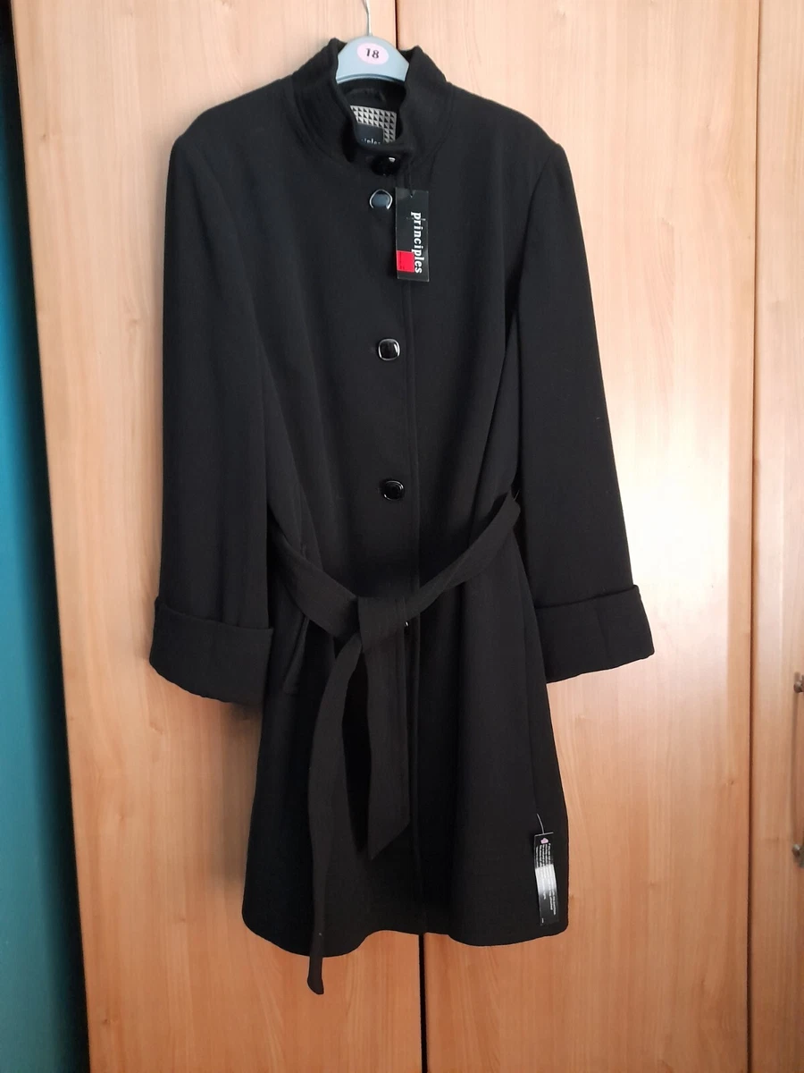 L K DESIGNER BEN DE LISI RRP 95 NWT SIZE 18 SMART WINTER COAT 44