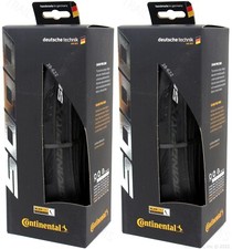 Two 2 Pack Continental Grand Prix 5000 700 x 28 Clincher Road Bike Tires Black