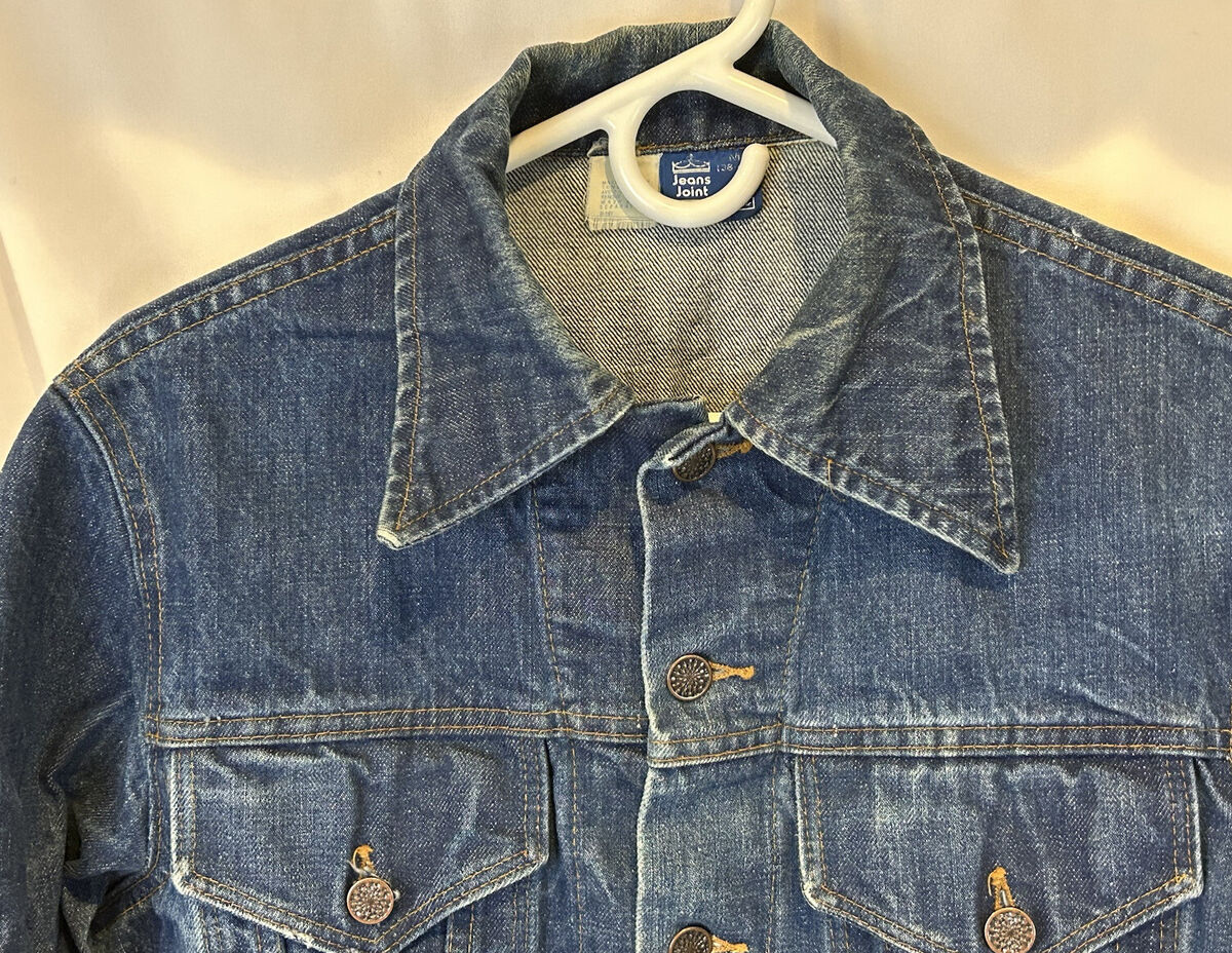 Vintage 1960's Sears Jeans Joint Denim Jacket, Men's Med 38 Vintage 1960's Sears Jeans Joint Denim Jacket, Men's Med 38