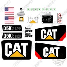 Fits Caterpillar D5K2 LGP Decal Kit Dozer Safety Decals Crawler Tractor 