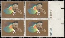 Scott # 1486 - Henry O. Tanner - Plate Block Of 4 - MNH - 1972