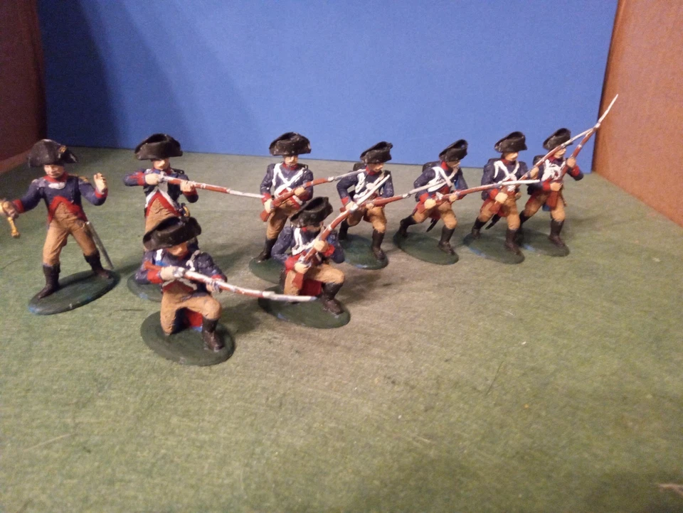 Revelutionary War 1/32 Expeditionary Force 1st Virginia Infantry Painted Plastic - Image 3 of 4