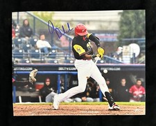 CARLOS DE LA CRUZ Signed Autographed 8x10 Baseball Photo Philadelphia Phillies