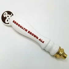 Ceramic Brooklyn Brown Ale Large 12.5" Beer Tap Handle Brewery Pull