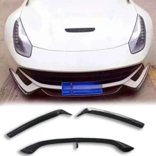 Real Carbon Fiber Front Bumper Lip Splitter For Ferrari F12 Berlinetta R Style