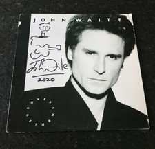 * JOHN WAITE * signed vinyl album * ROVER'S RETURN * W/ SKETCH * COA * 1