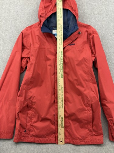 Women's Columbia Omni-Tech Hooded Wind Breaker Jacket Size Xl - Picture 6 of 11