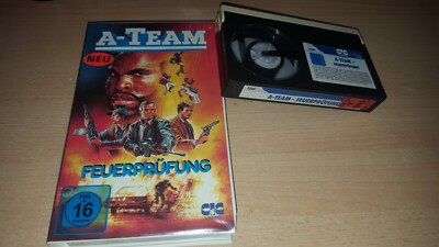 BETA Rarität - A-TEAM - Feuerprüfung - Mr. T - CIC Verleihtape Erstauflage