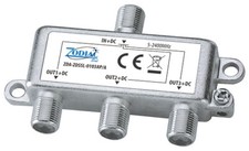 Partitore Divisore Tv Satellitare TERRESTRE 1/2 1/3 1/4 CON CONNETTORI F