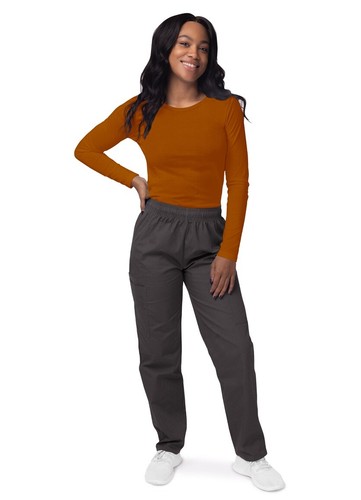 Sivvan Women's Medical Workwear T-Shirt Underscrub Top Comfort Long Sleeve Tee - Picture 118 of 210
