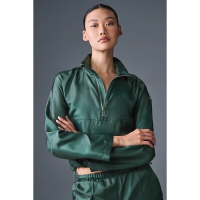 Alo Yoga Cropped Afterglow Pullover Winter Ivy M | eBay