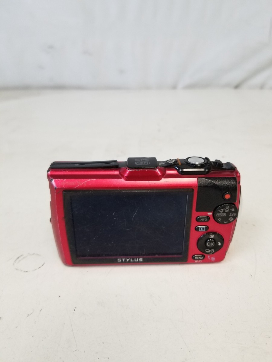 Olympus Tough TG-3 Stylus Digital Camera Red (Parts Only) | eBay